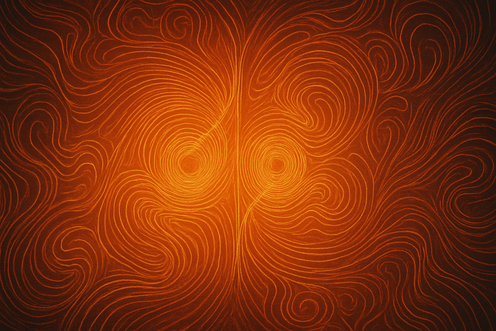 Abstract illustration of internal constraints and identity defences explored in Renata Clarke’s methodology.