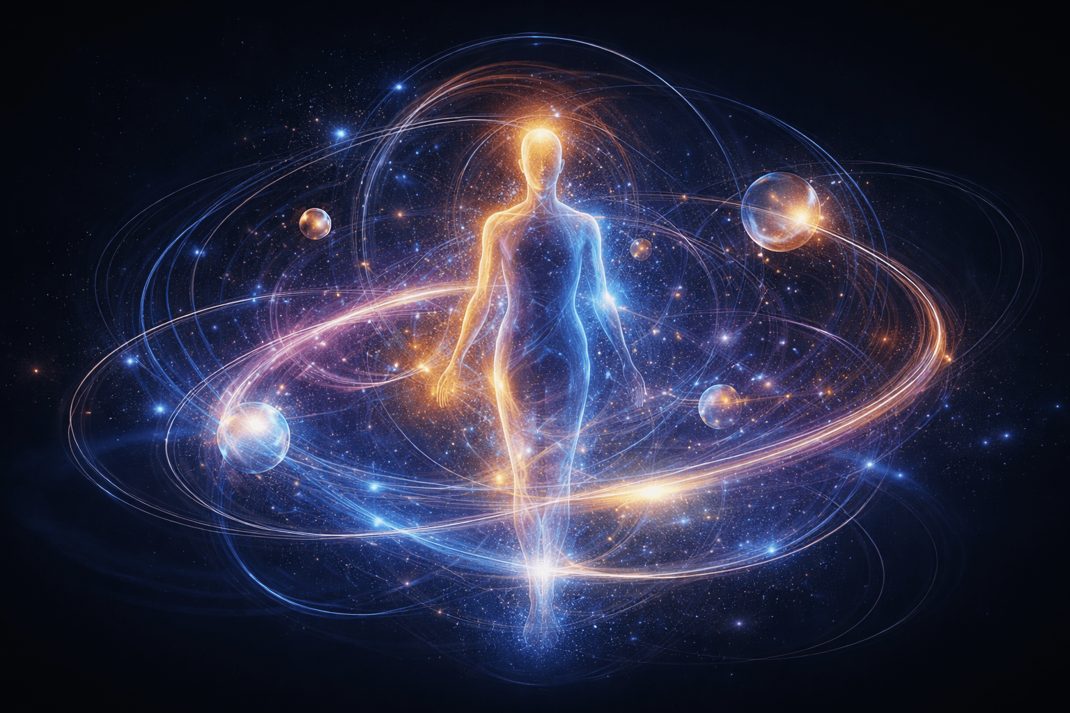 Conceptual image illustrating identity as a living system in motion, used in the work of Renata Clarke.